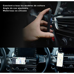 Anneau pliable pour mobile de rotation 360 avec fonction support...