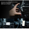 Anneau pliable pour mobile de rotation 360 avec fonction support...