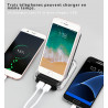 Chargeur rapide 10W sans fil a induction Qi avec stand et 2 ports...