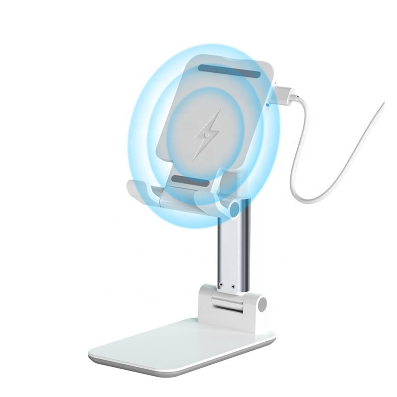 Support pliable pour Tablette et mobile avec charge sans fil a...
