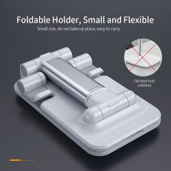 Support pliable pour Tablette et mobile avec charge sans fil a...