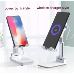 Support pliable pour Tablette et mobile avec charge sans fil a...