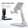 Support pliable pour Tablette et mobile avec charge sans fil a...