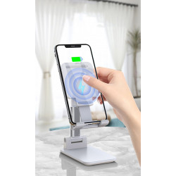Support pliable pour Tablette et mobile avec charge sans fil a...