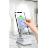 Support pliable pour Tablette et mobile avec charge sans fil a...