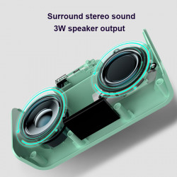 Haut - parleur Bluetooth sans fil design avec microphone integre ...