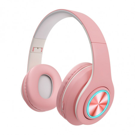 Casque HIFI stereo pliable Bluetooth sans fil etanche avec...