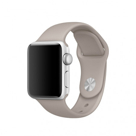 Bracelet souple pour Apple Watch 42/ 44 mm - Nude