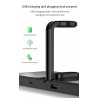 Support de charge sans fil 4 en 1 pour iOS, Android, Apple Watch...