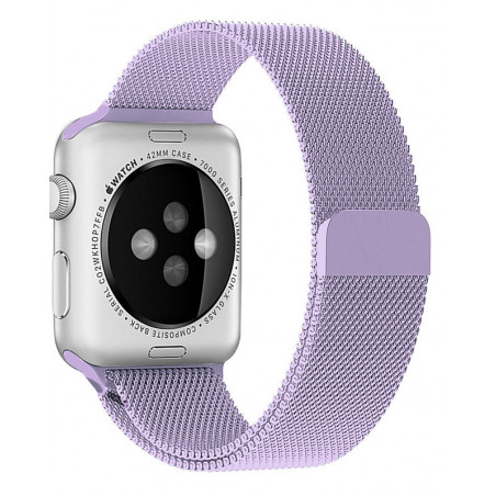 Bracelet milanais pour Apple Watch 38/ 40 mm - Parme
