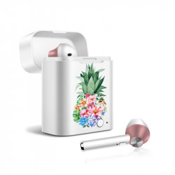 Ecouteurs stereo Bluetooth 5.0 sans fil avec appels binaual avec...