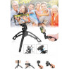Trepied portatif pour mobile avec kit de lentilles complet - Noir