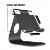 Support pour Tablette en Aluminium - Noir