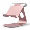 Support pour Tablette en Aluminium - Rose or