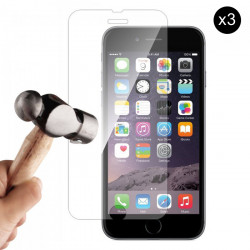 Lot de 3 vitres de protection en verre pour iPhone 6/6S