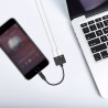 Adaptateur Lightning vers Lightning et Lightning - Noir