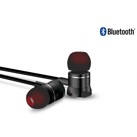 Ecouteurs Bluetooth 4.1 avec télécommande - Noir