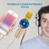 Microphone karaoke Bluetooth - Or