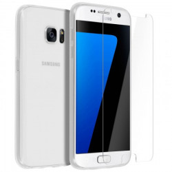 Vitre de protection en verre trempe integrale pour Samsung Galaxy S7