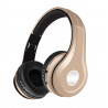 Casque audio Bluetooth avec microphone integre - Or
