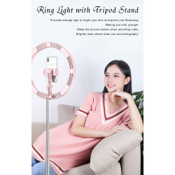 Support anneau LED retractable - Rose