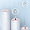 Support anneau LED retractable - Rose