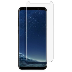 Vitre de protection en verre trempe integrale pour Samsung Galaxy S8+